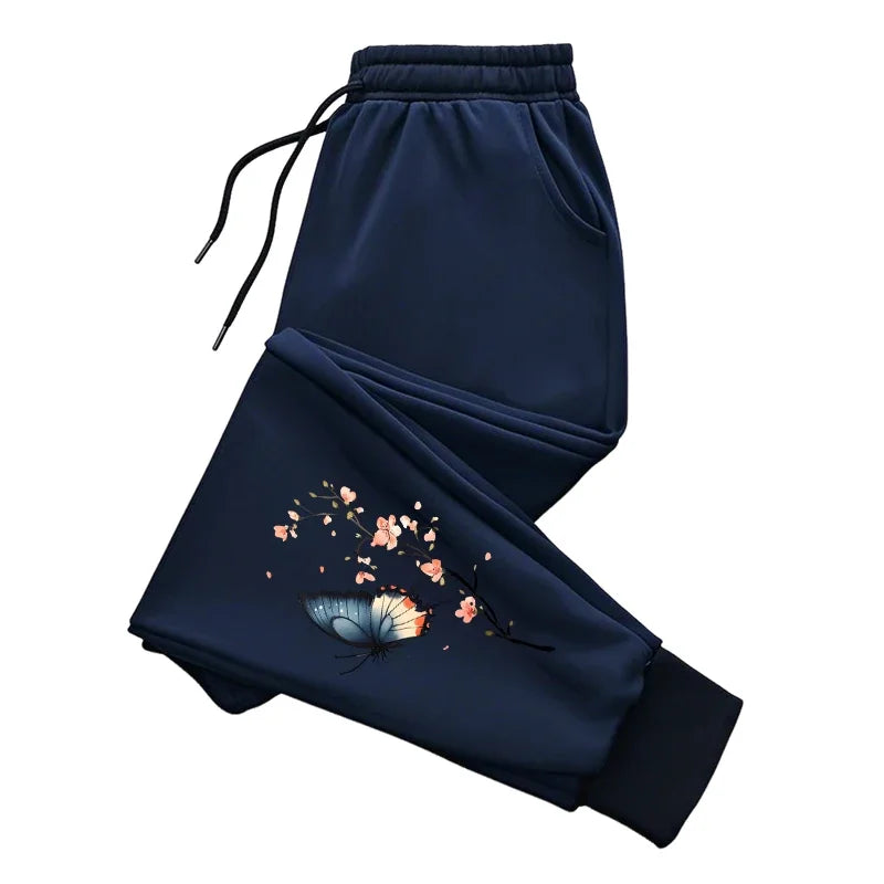 Womens Sweatpants Fashion Printing Daily Casual Trousers Sports Jogging Pants Versatile Outdoors Sportswear Hot Sale Clothing